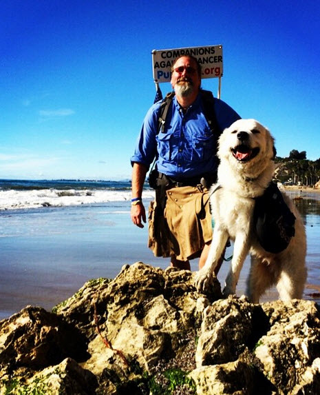Luke and Indiana take a moment together to enjoy the beauty of the coast.