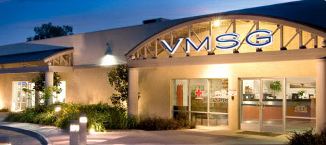 VMSG exterior night