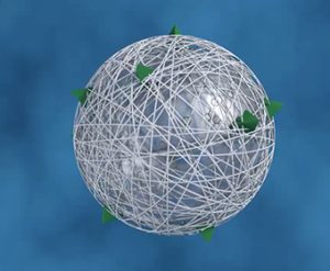 Gdovin has created a nanoparticle that can seek out cancer cells and deliver a light-activated chemical that wipes them out.