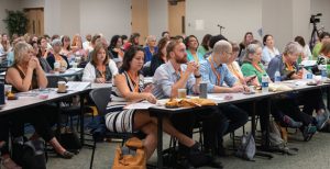Over 100 attendees from across the U.S. and Canada come together to discuss barriers to veterinary care at the first Access to Veterinary Care Symposium, June 28-29 in Knoxville, Tennessee. (Photos by James Evans/Illume Communications)