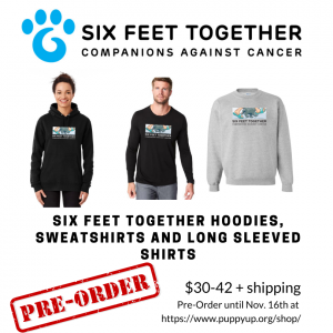 six feet together sweat shirts