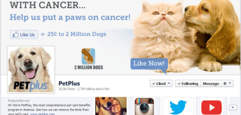Help PuppyUp and PetPlus “Put a Paws on Cancer”