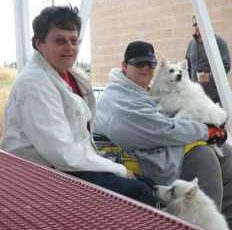 White Dog Goes to Colorado